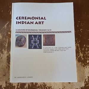 Ceremonial Indian Art by Laurance D. Linford - White and Brown Cover